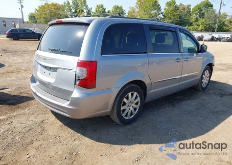 2015 Chrysler Town & Country Touring из США, поврежденный, VIN 2C4RC1BG7FR545609